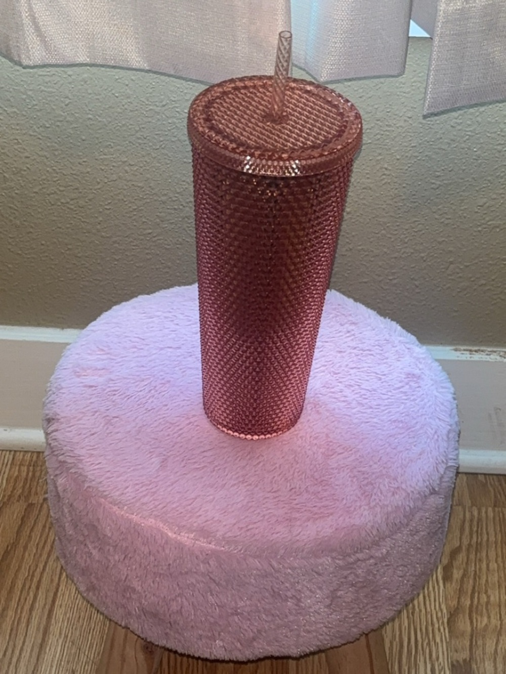 Starbucks Rose Gold Studded Tumbler | Reusable Cold Cup - Picture 2 of 4